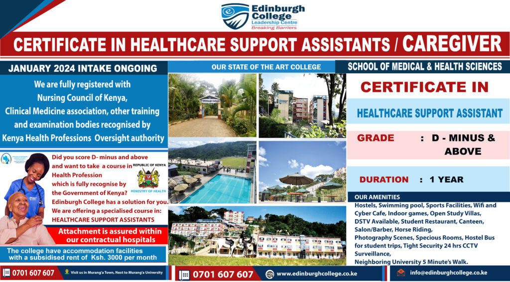 Healthcare Support Assistant or Caregiver 004